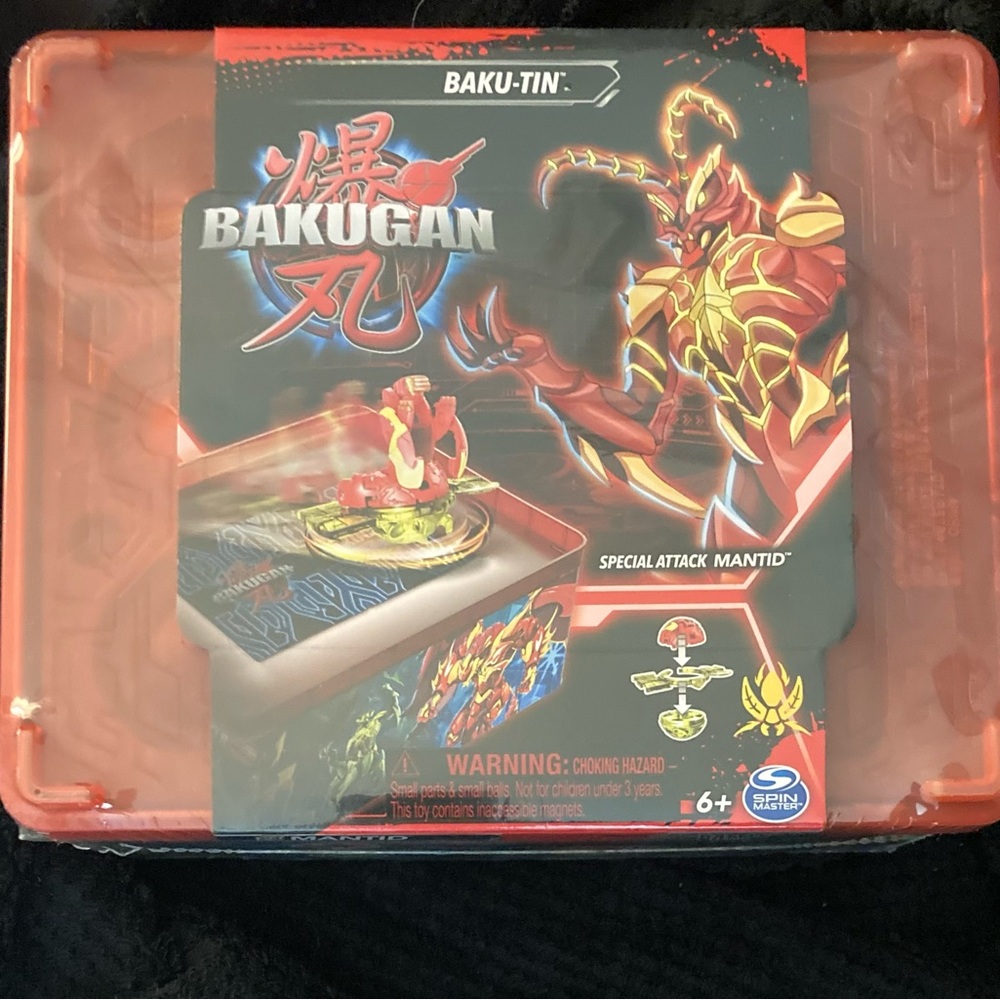 New unopened Baku-Tin Special Attack Mantid - Red